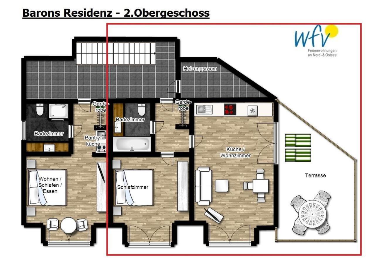 Apartment Barons Residenz 8 *